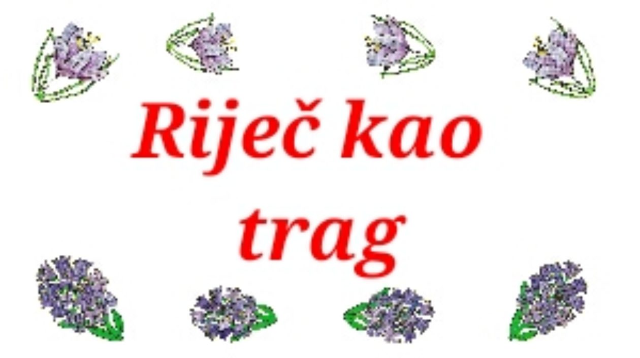 Riječ kao trag